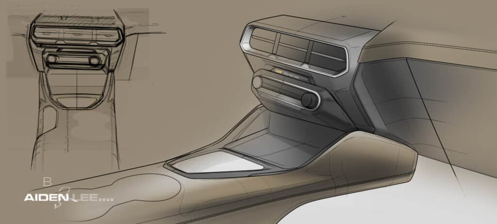 2024 Ford Mustang Design Sketches 