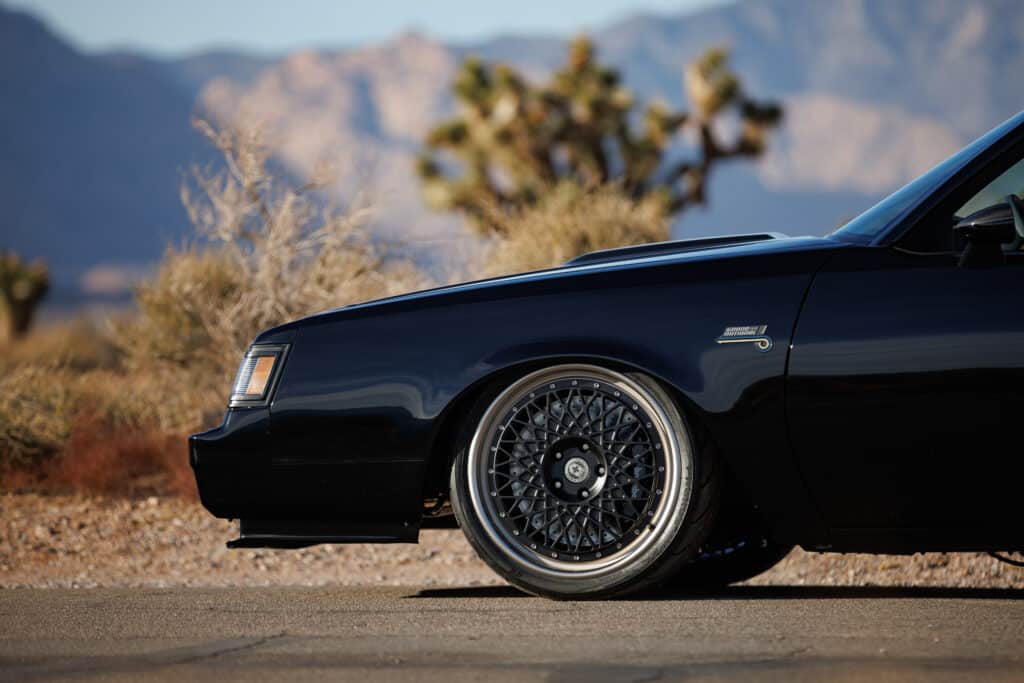 Kevin Hart's "Dark Knight" 1987 Buick Grand National T-Top built by Salvaggio Design.